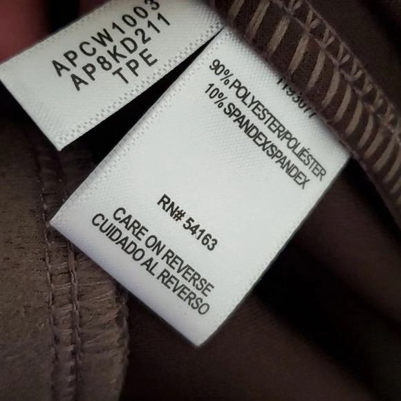 NWOT Andrew Marc | Super Soft Stretch Faux Suede Pull-On Pants (L) - Picture 11 of 11